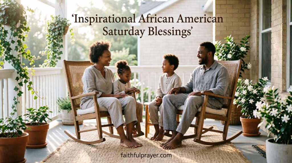 Inspirational African American Saturday Blessings