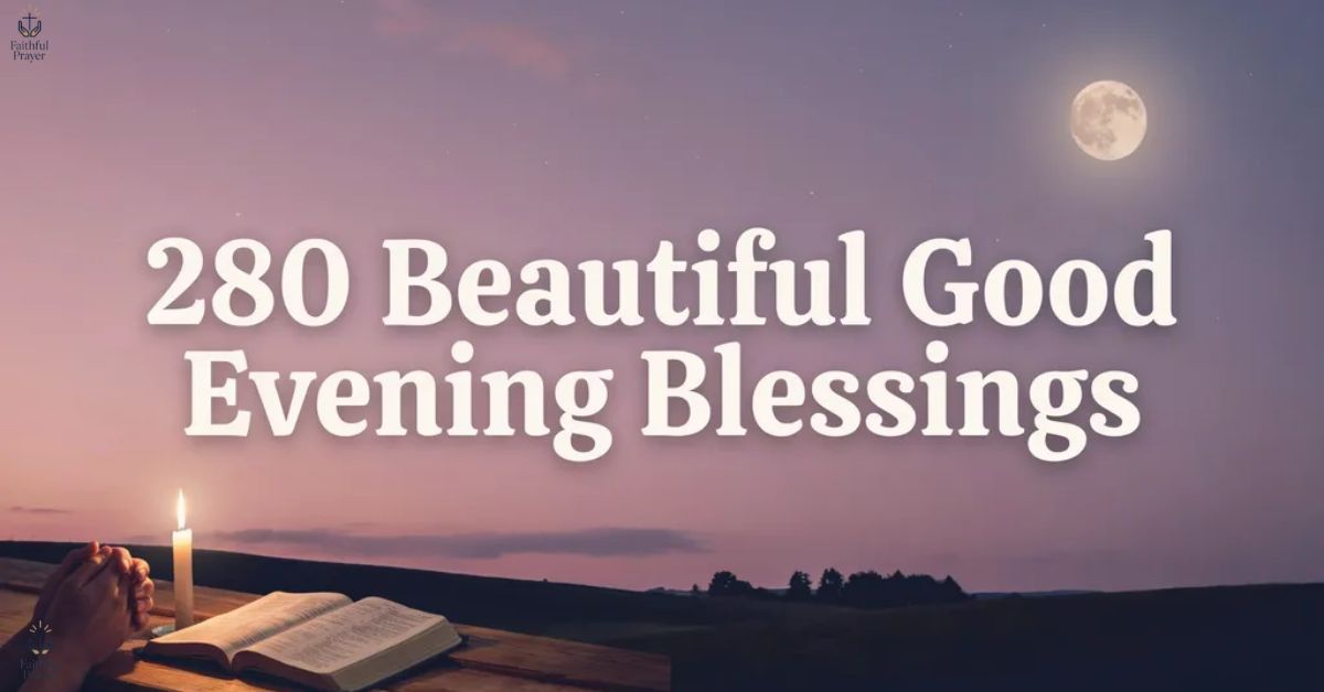 Beautiful Good Evening Blessings