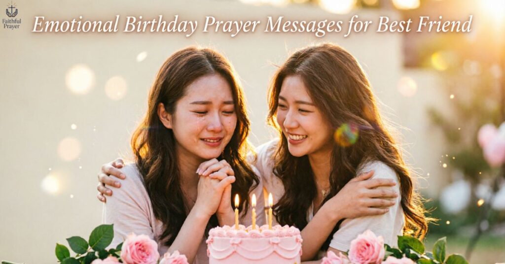 Emotional Birthday Prayer Messages for Best Friend