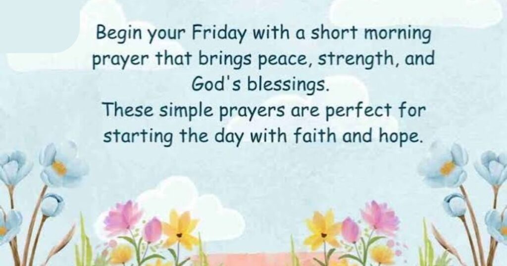 friday-morning-prayer-for-strength-and-rest
