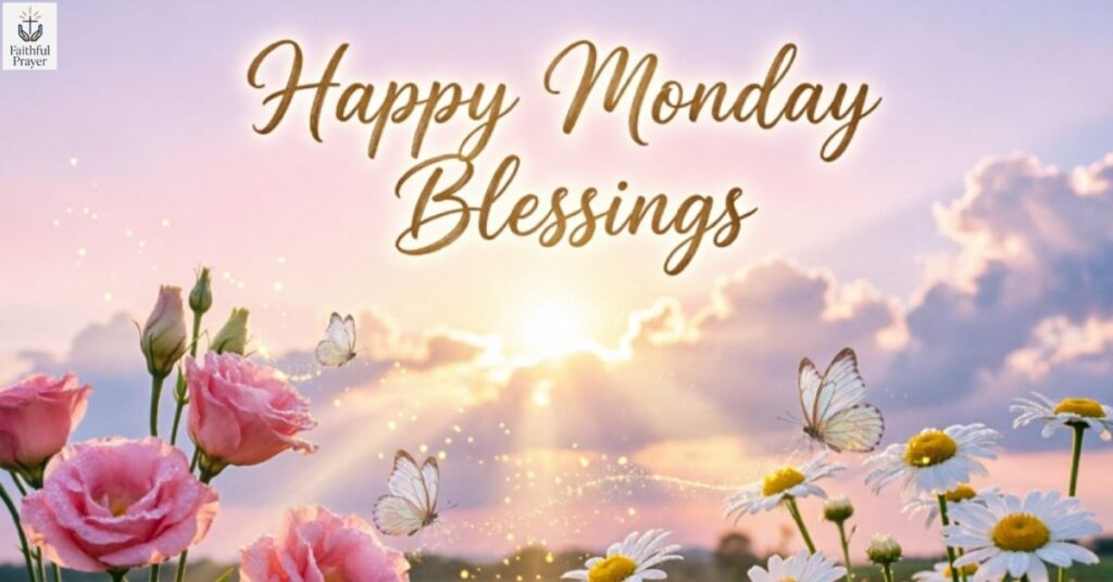 Happy Monday Blessings Images