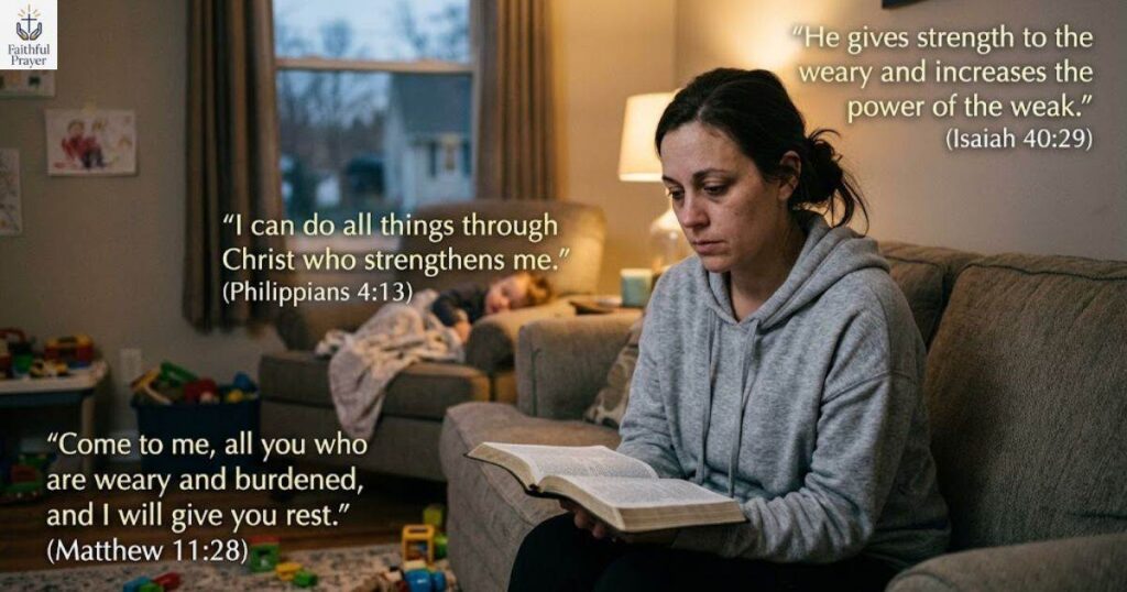 bible-verses-for-strength-when-single-motherhood-feels-exhausting Uplifting Scriptures for a Single Mother