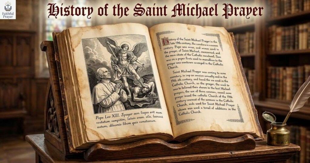 history-of-the-saint-michael-prayer