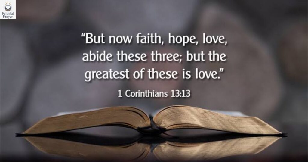 Love Never Fails Bible Verse KJV and Its Meaning